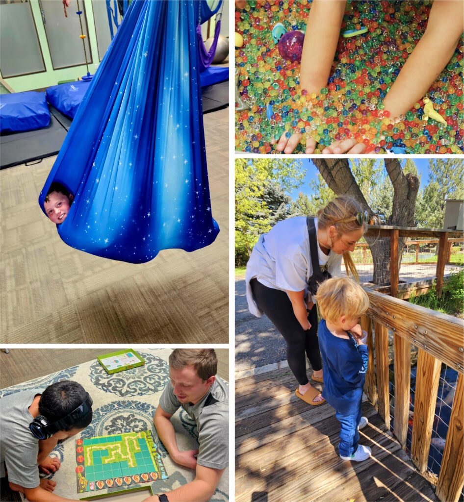 Little Legends Therapy treats children and teenagers with differences in self-regulation, behavioral control, sensory processing, etc.